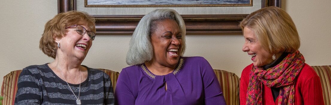 Senior Ladies Laughing - Independent Living in El Dorado Hills, CA