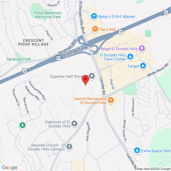 El Dorado Estates map