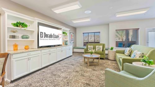 El Dorado Estates TV Room